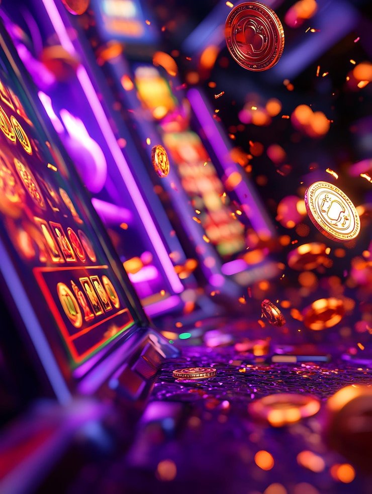 Ilustrasi pemain menggunakan fitur Responsible Gaming dengan pengaturan kontrol keamanan akun